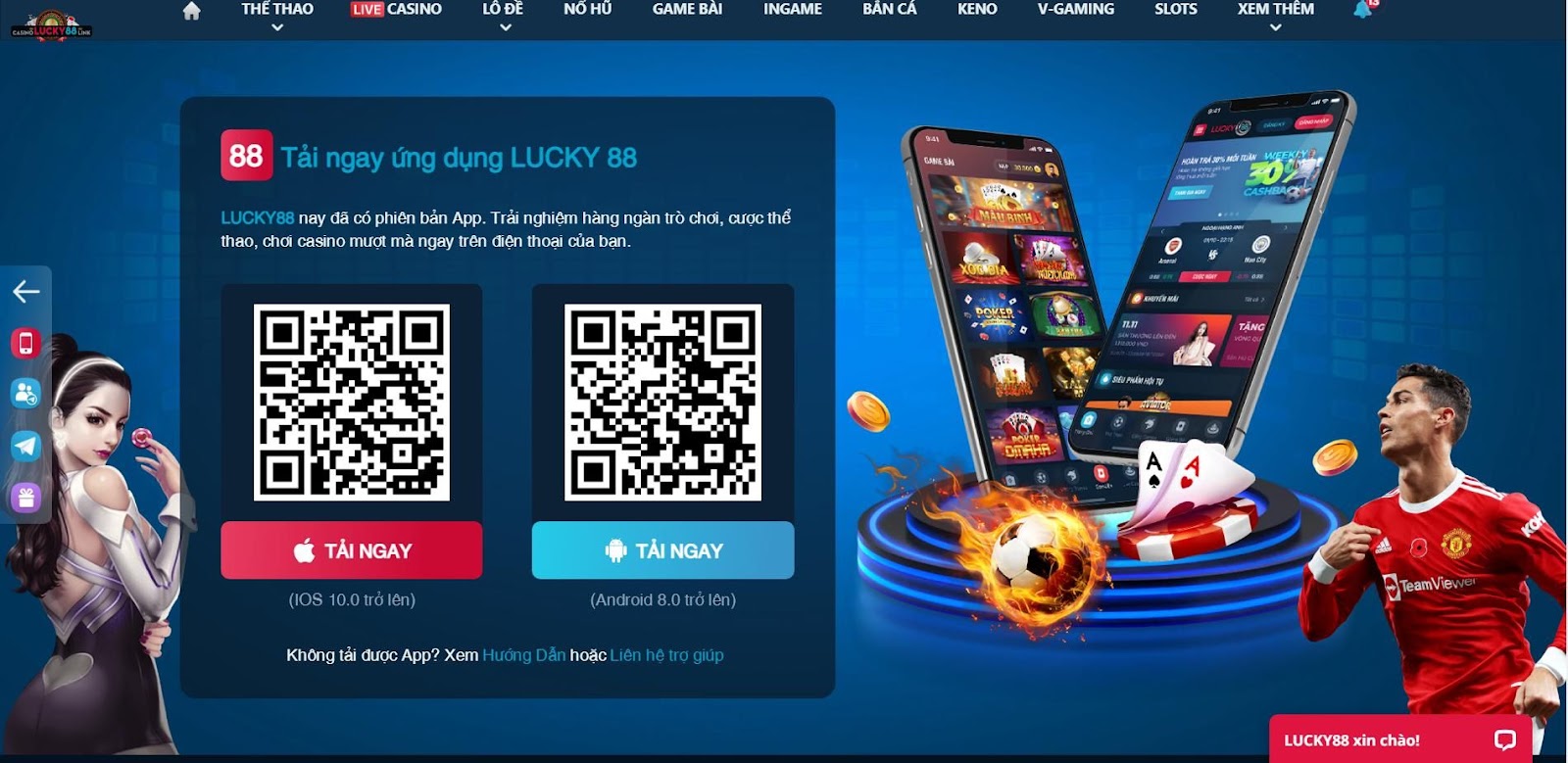 Lucky88 app tài xỉu đổi thưởng uy tín 2023